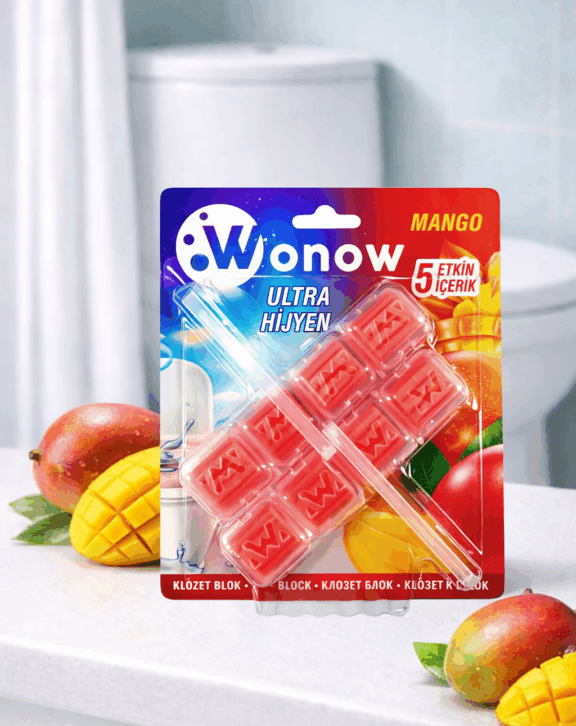 Wonow Ultra Hijyen Mango Kokulu Klozet Bloğu (2'li)